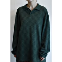 1990s〜2000s Argyle LS Polo Shirt