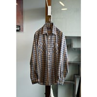 1980s “Levi's” White Tab Plaid Shirt