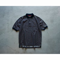 Vintage Foulard Print Polo Shirt