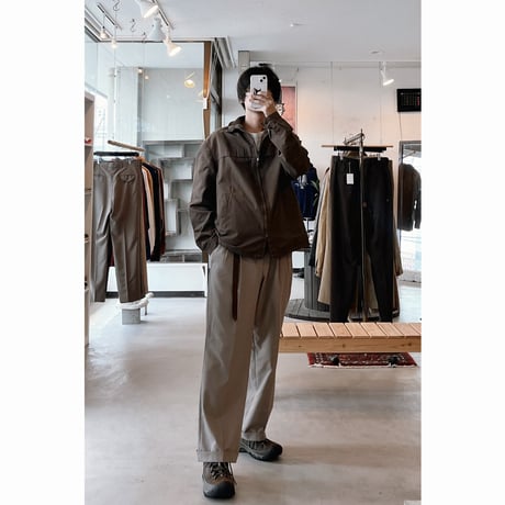 Vintage Rib Collar Riri Full Zipup Jacket (Reversible)