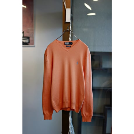 1990s〜 “Polo Ralph Lauren” Pima Cotton Knit Sweater
