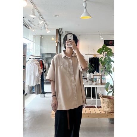 Vintage Flyfront Embroidery Shirt