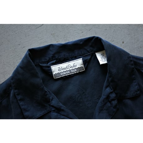 “Westlake” Paisely Silk Shirt