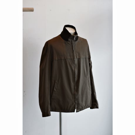 Vintage Rib Collar Riri Full Zipup Jacket (Reversible)