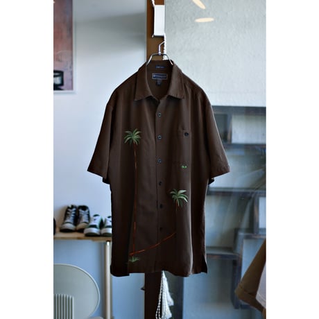 1990s〜 Palm Embroidery Shirt