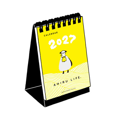 AHIRU LIFE.カレンダー2027
