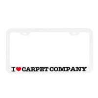 CARPET COMPANY  LICENSE PLATE FRAME