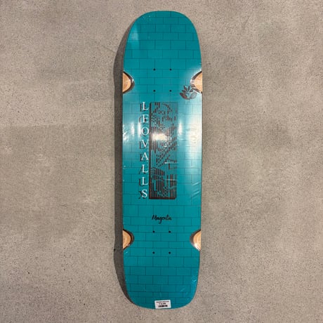 MAGENTA SKATEBOARDS  DECK "LEO VALLS" HOME SERIES SQUARE SHAPE - 8.25
