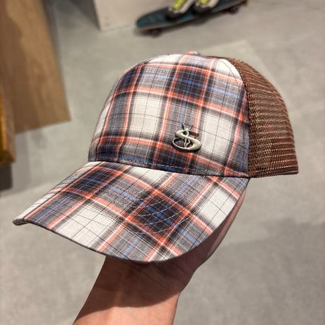 PHANTASY PLAID CAP (BROWN) YARDSALE