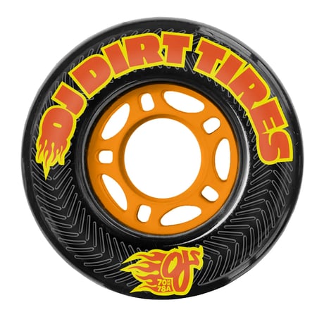 OJ WHEELS THUNDER JUICE DIRT TIRES 70mm 78A