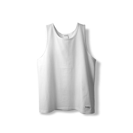 Circle logo 3 Tanktop (WHT / BLK)