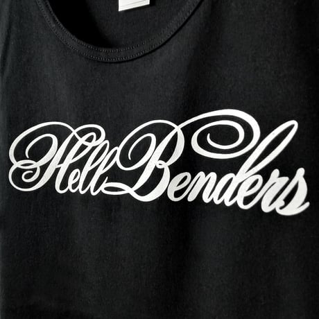 Script logo Tanktop (WHT / BLK)