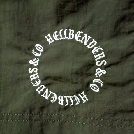 Circle logo 3 Nylon Half PT (Khaki)
