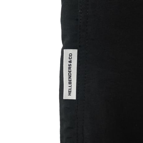 Circle logo 3 Nylon Half PT (Black)