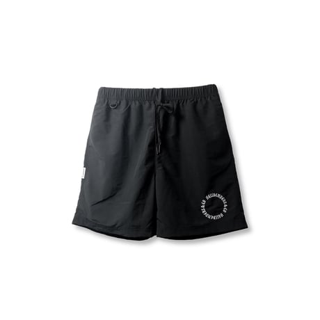 Circle logo 3 Nylon Half PT (Black)