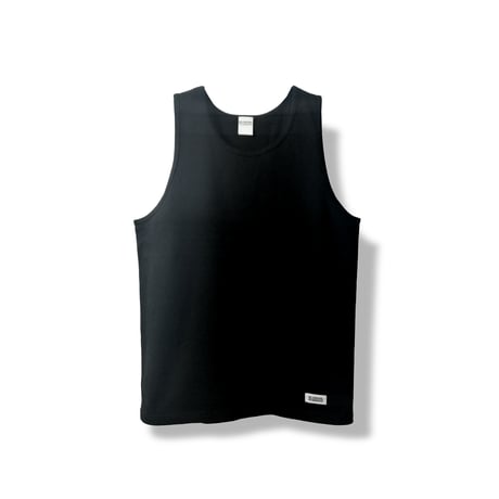 Circle logo 3 Tanktop (WHT / BLK)