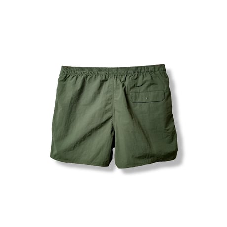 Script logo nylon shorts