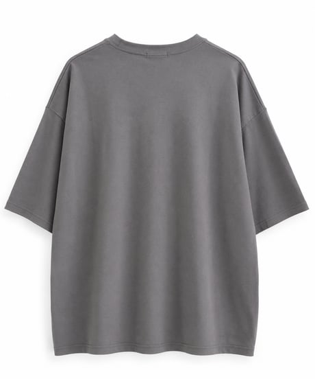 レディーフォトプリントビッグTシャツ(グレー)