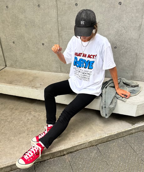POPEYEプリントTシャツ(ホワイト)