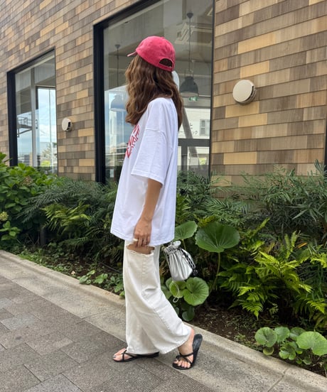 フロントハートロゴTシャツ(ホワイト)