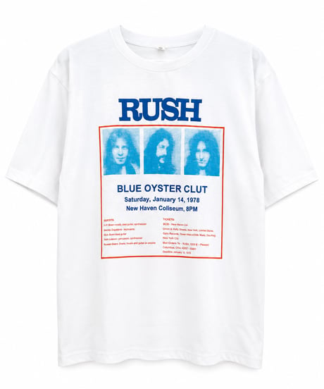 ボックスプリントTシャツ(ホワイト)