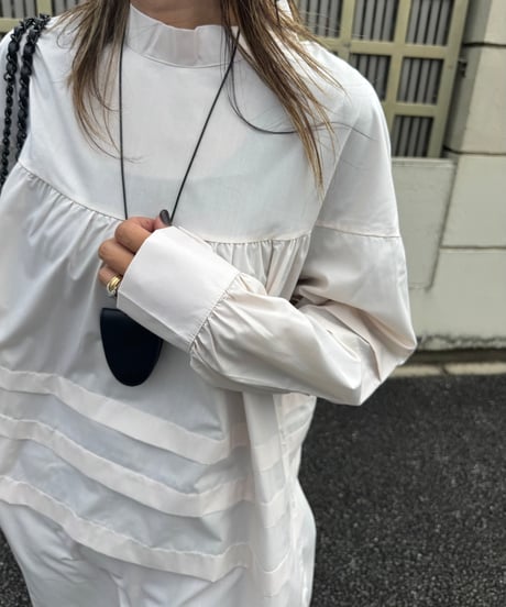 バンドカラーチュニック