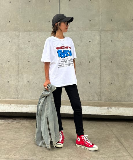 POPEYEプリントTシャツ(ホワイト)