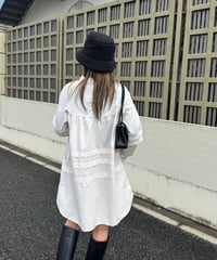 バンドカラーチュニック