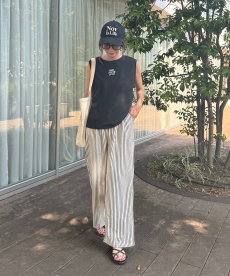 Cop Copine コープコピーヌ タンクトップ ボーダー　ストライプ Cop Copine コープコピーヌ タンクトップ ボーダー ストライプ Cop