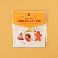 手紙社｜LINDA TOKYO／フレークシール「LINDA'S CANDYS」