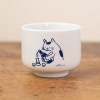 手紙社｜高旗将雄／おちょこ「ねこ」