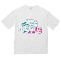 宅猫スポーツTシャツ　Mサイズ
