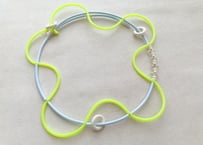 【Casual Choker "TOY"】Light Yellow 02