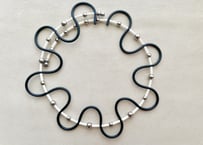 【Casual Choker "TOY"】Black 01
