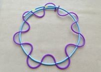 【Casual Choker "TOY"】Dark Purple 01