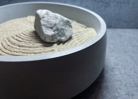 【SAMON】Table Rock Garden [Gray Bowl]
