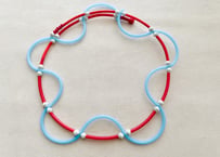 【Casual Choker "TOY"】Light Blue 01
