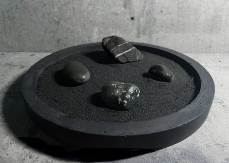 【SAMON】Table Rock Garden [Black Tray]
