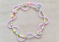 【Casual Choker "TOY"】Light Purple 01