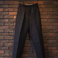 FULLCOUNT／Wool Melton Wide Tuck Trousers