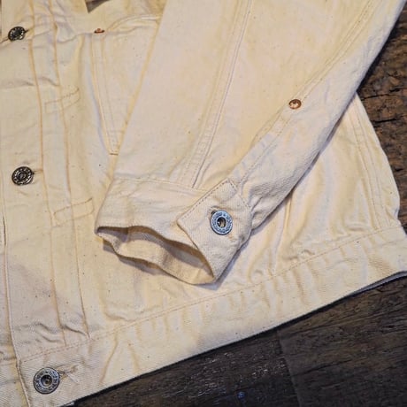 FULLCOUNT / S2107ECSS WWII Model 11.5oz ECRU DENIM JACKET