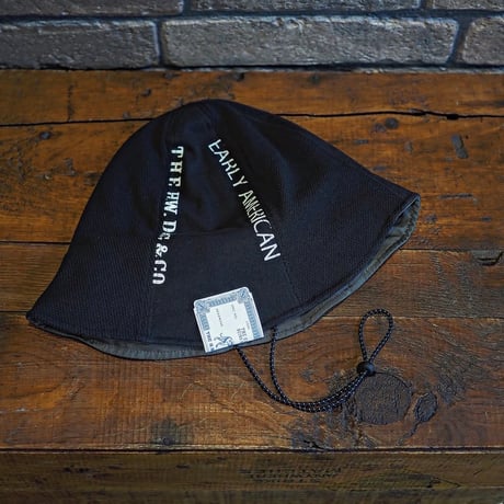 THE H.W.DOG&CO. ／ 2TONE TULIP HAT - BLACK