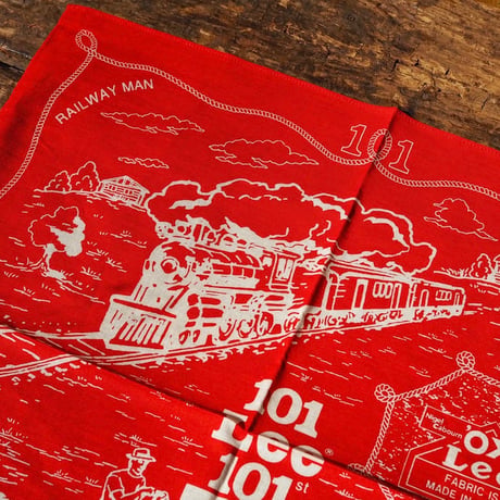 Lee × Nigel Cabourn ʼOXʼed Silverʼ／１０１BANDANA