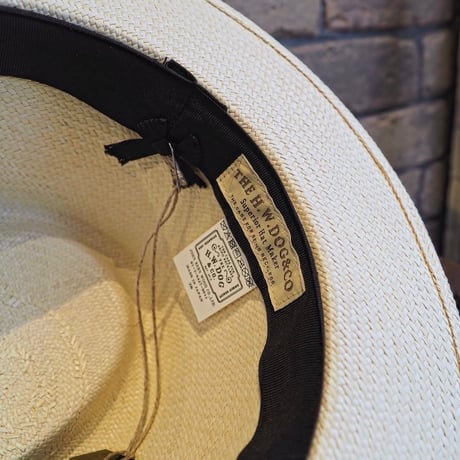 THE H.W.DOG&CO. ／ N-PANAMA HAT -Short-
