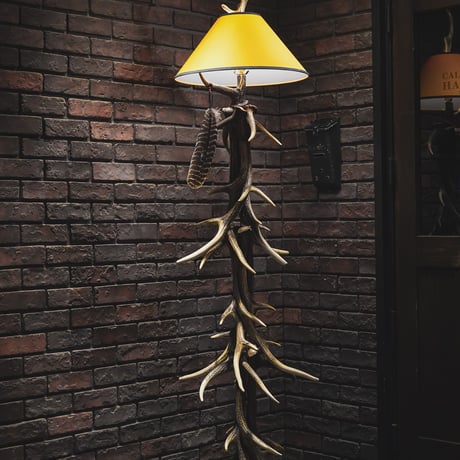 DEER HORN SMITH'S／FLOOR LAMP -Large-