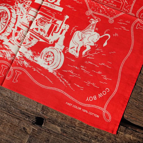 Lee × Nigel Cabourn ʼOXʼed Silverʼ／１０１BANDANA
