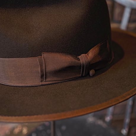 THE.H .W.DOG＆CO.  / OPEN CROWN BEAVER -Brown-