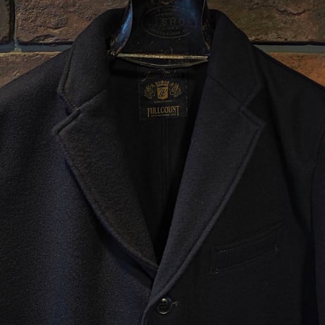 FULLCOUNT／Wool Melton An Unstructured Jacket