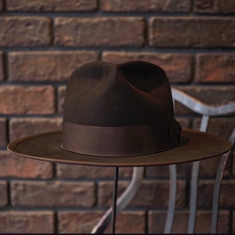 THE.H .W.DOG＆CO.  / OPEN CROWN BEAVER -Brown-