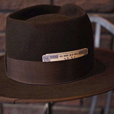 THE.H .W.DOG＆CO.  / OPEN CROWN BEAVER -Brown-